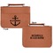 Chic Beach House Cognac Leatherette Bible Covers - Large Double Sided Apvl