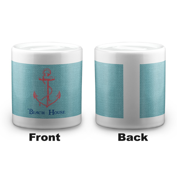 Chic Beach House Coin Bank - Apvl