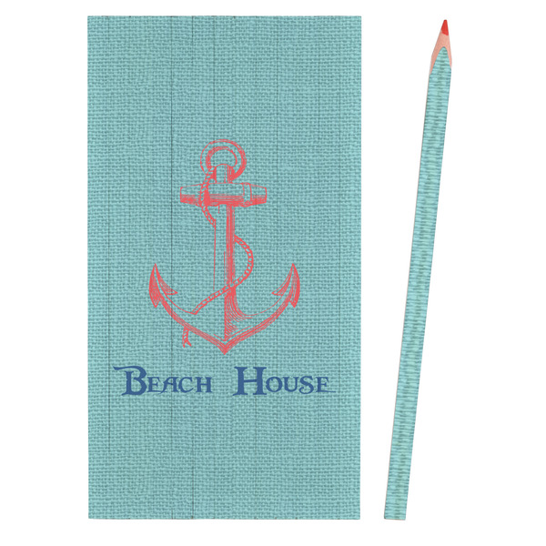 Chic Beach House Colored Pencils - Front View