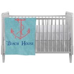 Chic Beach House Crib Comforter / Quilt