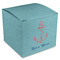 Chic Beach House Cube Favor Gift Box - Front/Main