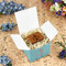 Chic Beach House Cubic Gift Box - In Context