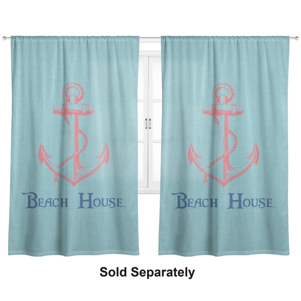 Chic Beach House Curtains
