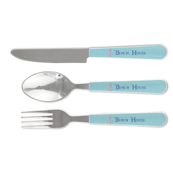 Custom Chic Beach House Cutlery Set