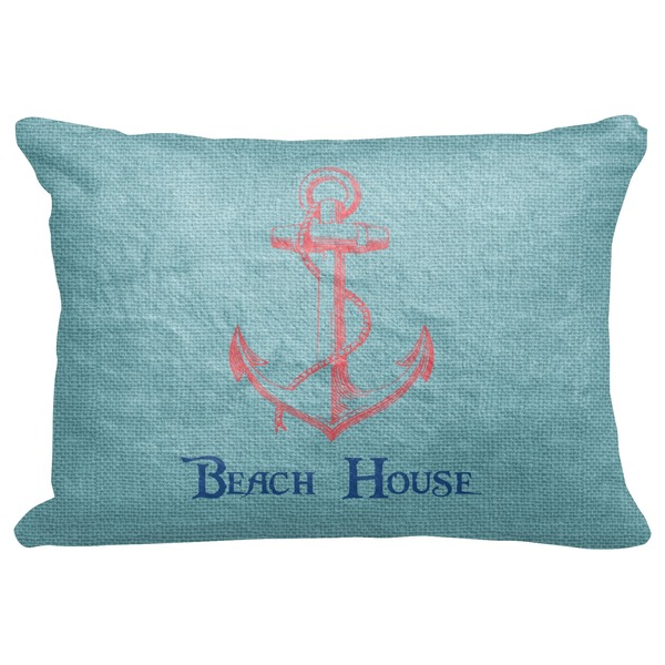 Custom Chic Beach House Decorative Baby Pillowcase - 16"x12"