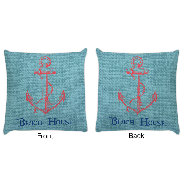 Chic Beach House Decorative Pillow Case - Approval