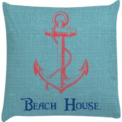 Chic Beach House Decorative Pillow Case