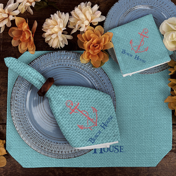 Chic Beach House Dining Set