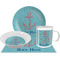 Chic Beach House Dinner Set - 4 Pc (Personalized)