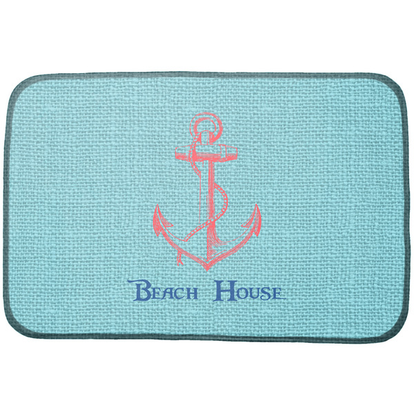 Custom Chic Beach House Dish Drying Mat