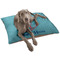 Chic Beach House Dog Bed - Large LIFESTYLE