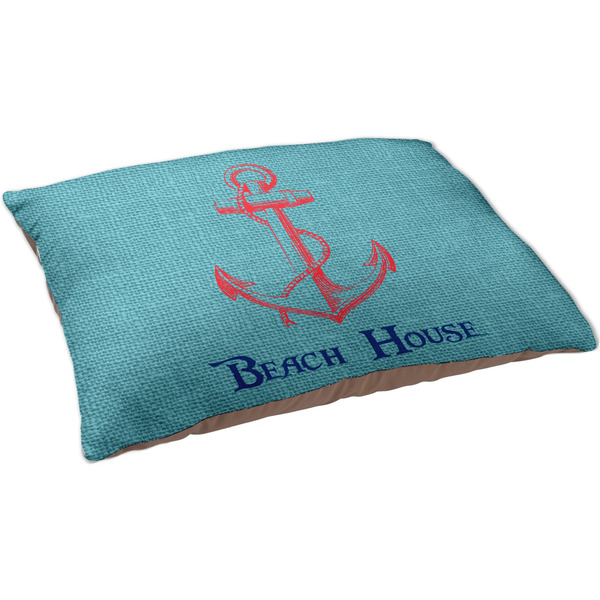 Chic Beach House Dog Bed - Large