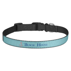 Chic Beach House Dog Collar