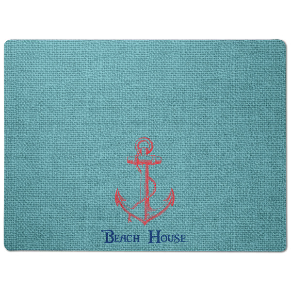 Chic Beach House Dog Food Mat - Medium without bowls