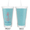 Chic Beach House Double Wall Tumbler with Straw - Approval