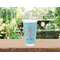 Chic Beach House Double Wall Tumbler with Straw Lifestyle
