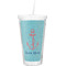 Chic Beach House Double Wall Tumbler with Straw (Personalized)