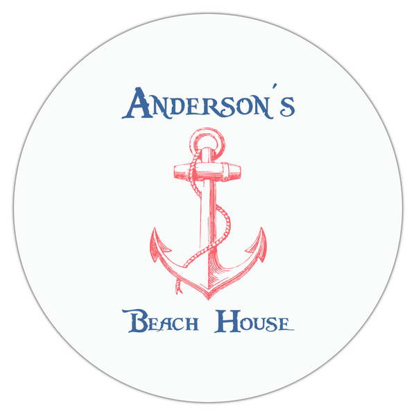 Chic Beach House Drink Topper - XLarge - Single