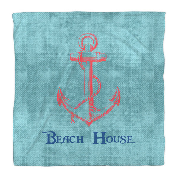 Chic Beach House Duvet Cover - Queen - Front