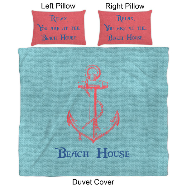 Chic Beach House Duvet Cover Set - King - Approval