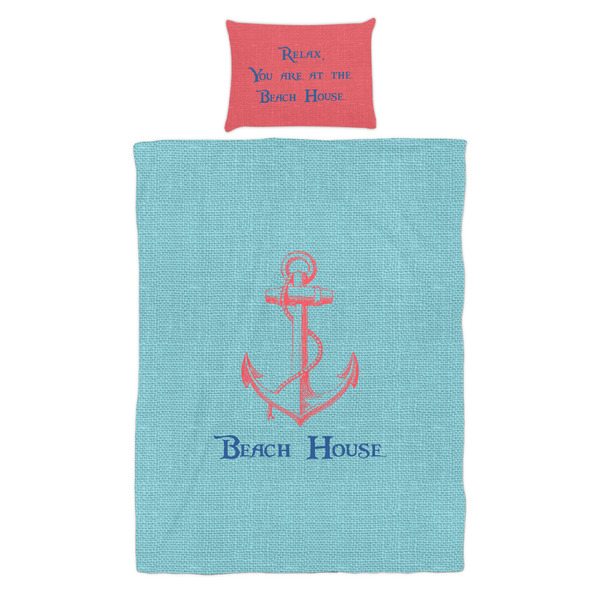 Chic Beach House Duvet Cover Set - Twin - Alt Approval