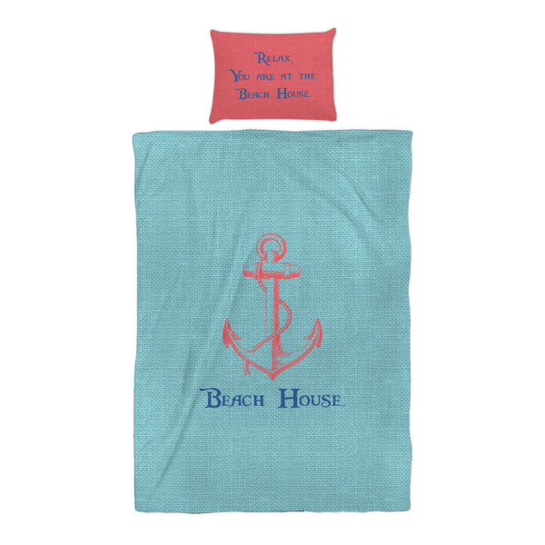 Chic Beach House Duvet Cover Set - Twin XL - Alt Approval