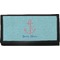 Chic Beach House Canvas Checkbook Cover