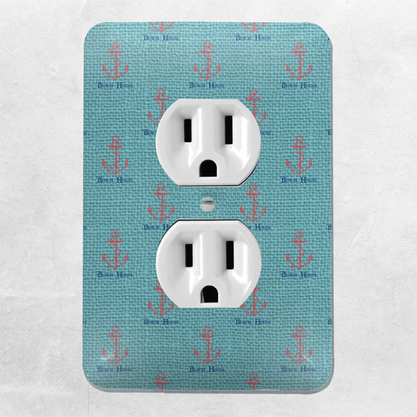 Chic Beach House Electric Outlet Plate - LIFESTYLE