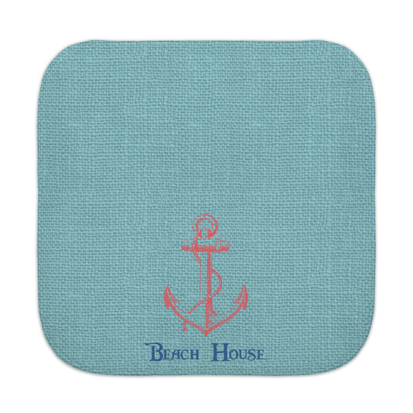 Custom Chic Beach House Face Towel