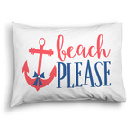 Chic Beach House Pillow Case - Standard - Graphic