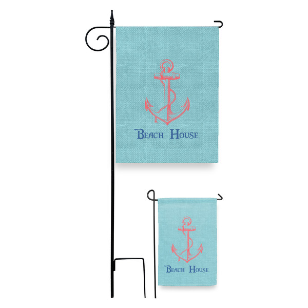 Chic Beach House Garden Flag - PARENT/MAIN