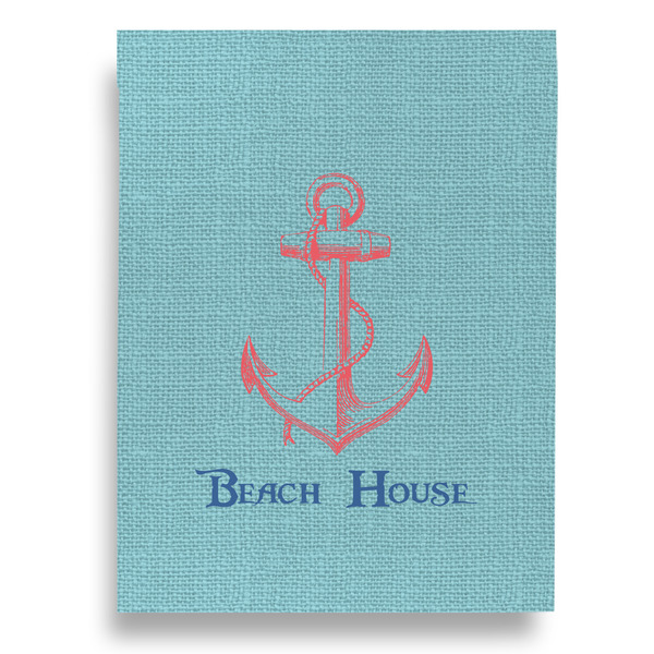 Chic Beach House House Flags - Double Sided - FRONT