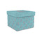 Chic Beach House Gift Box with Lid - Canvas Wrapped - Small