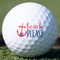 Chic Beach House Golf Ball - Branded - Front