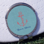 Chic Beach House Golf Ball Marker - Hat Clip