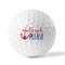 Chic Beach House Golf Balls - Generic - Set of 12 - FRONT