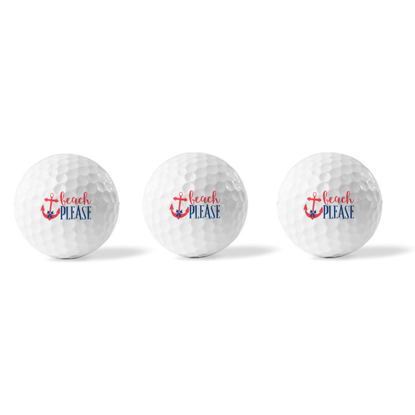 Chic Beach House Golf Balls - Generic - Set of 3 - APPROVAL