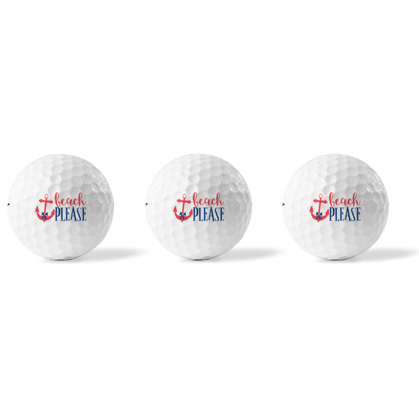 Chic Beach House Golf Balls - Titleist - Set of 3 - APPROVAL