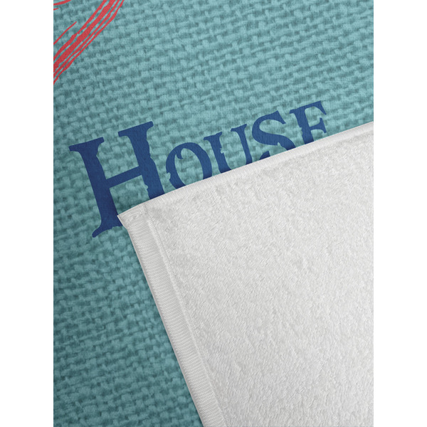 Chic Beach House Golf Towel - Detail