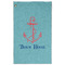 Chic Beach House Golf Towel - Front (Large)