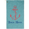 Chic Beach House Golf Towel (Personalized) - APPROVAL (Small Full Print)