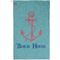 Chic Beach House Golf Towel - Poly-Cotton Blend - Small