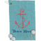 Chic Beach House Golf Towel (Personalized)