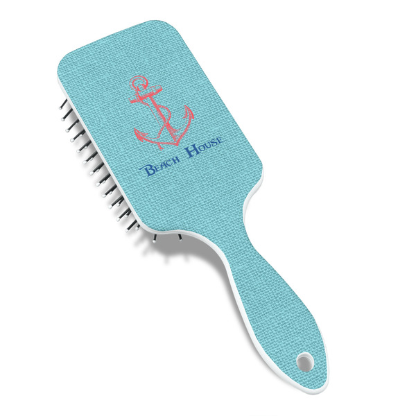 Chic Beach House Hair Brush - Angle View