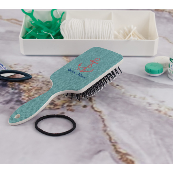 Chic Beach House Hair Brush - In Bathroom
