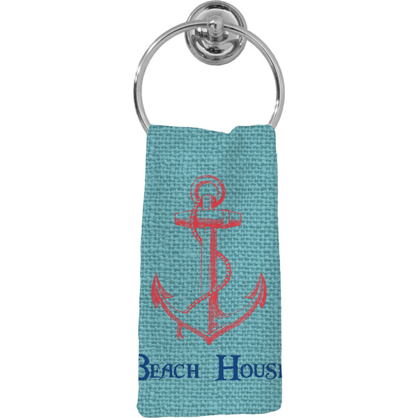 Custom Chic Beach House Hand Towel - Full Print