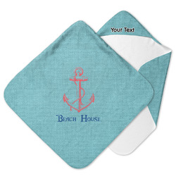 Chic Beach House Hooded Baby Towel