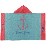 Chic Beach House Kids Hooded Towel