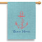 Chic Beach House 28" House Flag - Single Sided