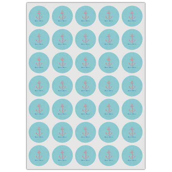Chic Beach House Icing Circle - XSmall - Set of 35